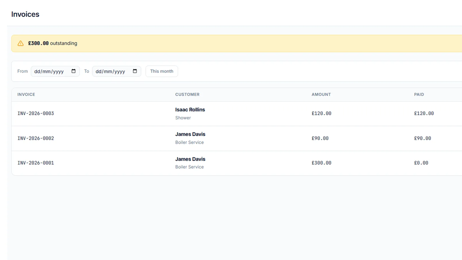 Box Off invoice management